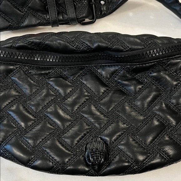Kurt Geiger Handbags - KURT GEIGER KENSINGTON DRENCH Quilted Leather Belt Bag EXQUISTE BRAND NEW